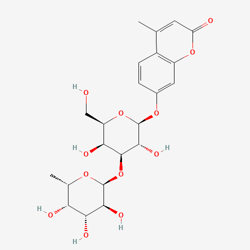 4-Methylumbelliferyl 3-O-(a-L-Fucopyranosyl)-b-D-galactopyranoside (CAS: 296776-06-2) - Related Chemical Product
