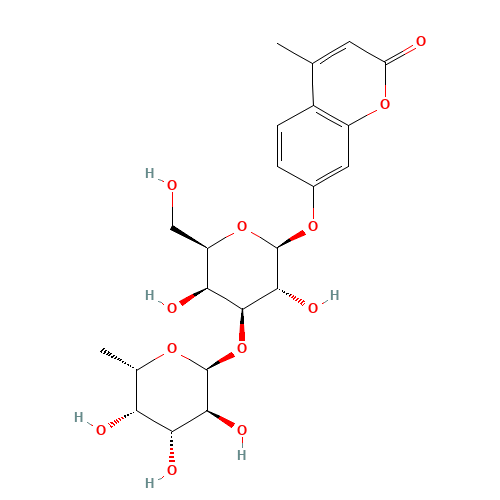 4-Methylumbelliferyl 3-O-(a-L-Fucopyranosyl)-b-D-galactopyranoside (CAS: 296776-06-2) - Related Chemical Product