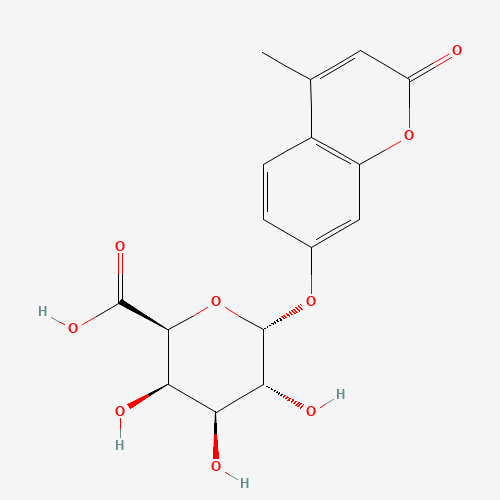 4-Methylumbelliferyl a-D-Galacturonic Acid (CAS: 67968-37-0) - Chemical Structure and Molecular Formula 