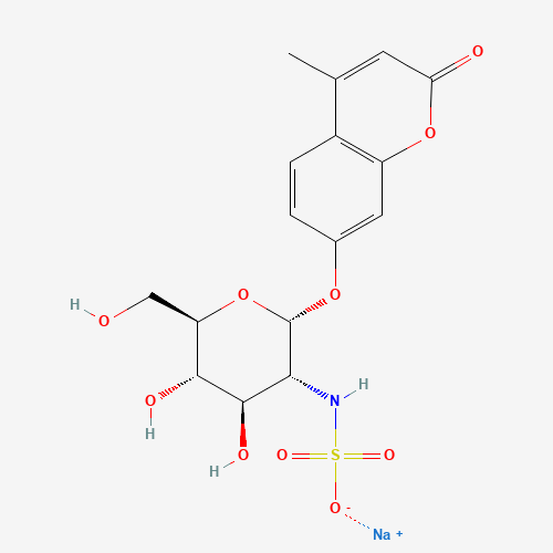 4-Methylumbelliferyl 2-Sulfamino-2-deoxy-a-D-glucopyranoside Sodium Salt (CAS: 460085-45-4) - Related Chemical Product
