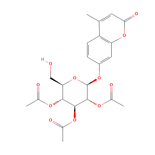 4'-Methylumbelliferyl 2,3,4,-Tri-O-acetyl-b-D-glucopyranoside (CAS: 937018-36-5) - Related Chemical Product