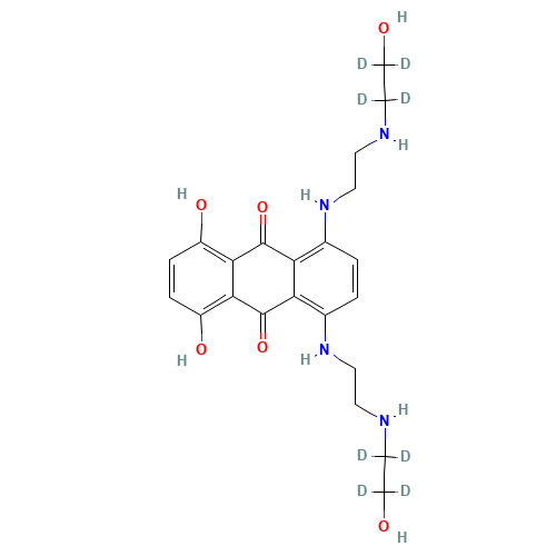 Mitoxantrone-d8 (CAS: 1189974-82-0) - Related Chemical Product