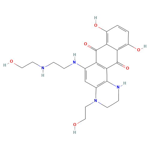 Mitoxantrone (2-Hydroxyethyl)piperazine Impurity (CAS: 137132-70-8) - Related Chemical Product
