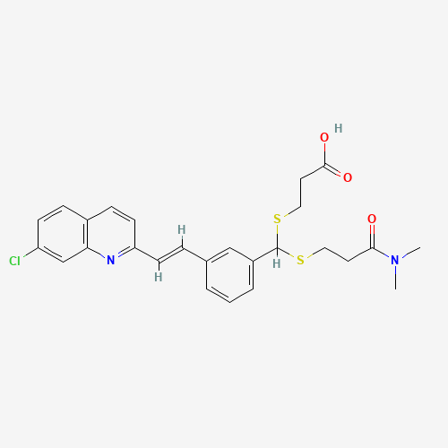 MK-571 (CAS: 115104-28-4) - Chemical Structure and Molecular Formula 