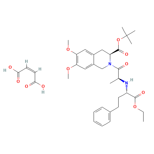 Moexipril tert-Butyl Ester Maleic Acid Salt (CAS: 103733-40-0) - Related Chemical Product