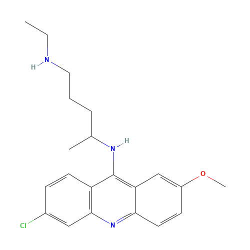Monodesethyl Quinacrine, Dihydrochloride (CAS: 908844-46-2) - Related Chemical Product