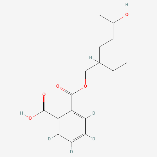 Mono(2-ethyl-5-hydroxyhexyl) Phthalate-d4 (CAS: 679789-43-6) - Related Chemical Product