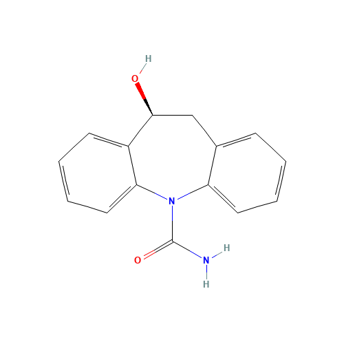 (S)-10-Monohydroxy-10,11-dihydro Carbamazepine (CAS: 104746-04-5) - Related Chemical Product