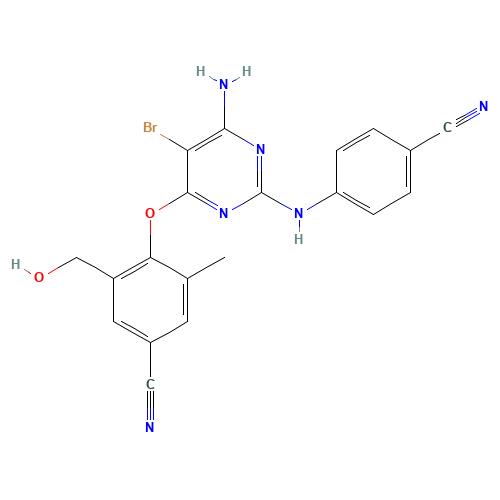 Monohydroxy Etravirine (CAS: 1246815-68-8) - Related Chemical Product