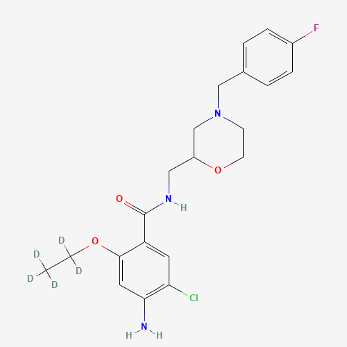 Mosapride-d5 (CAS: 1246820-66-5) - Related Chemical Product