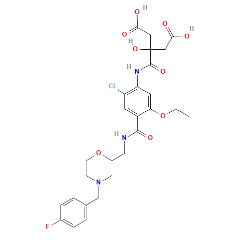 Mosapride Citric Amide (CAS: 1215825-20-9) - Related Chemical Product