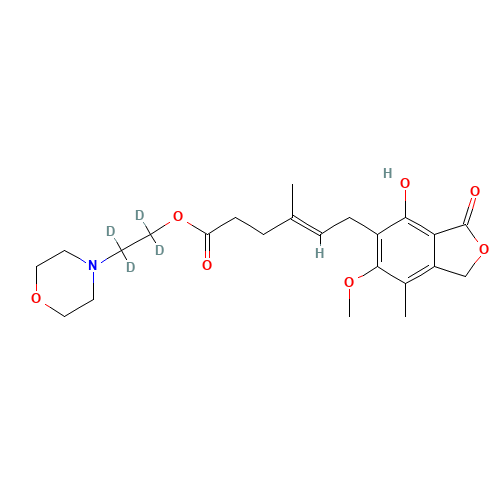 Mycophenolate Mofetil-d4 (CAS: 1132748-21-0) - Related Chemical Product