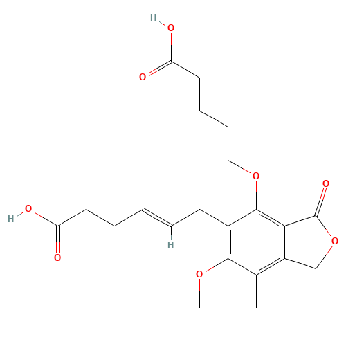 Mycophenolic Acid Carboxybutoxy Ether (CAS: 931407-27-1) - Related Chemical Product