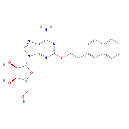 2-[2-(2-Naphthalenyl)ethoxy]adenosine (CAS: 131865-99-1) - Related Chemical Product