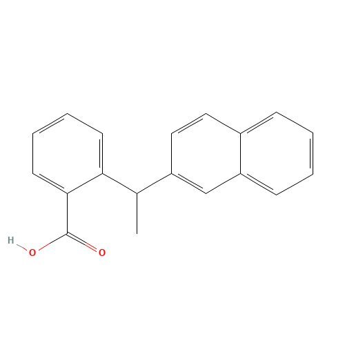 2-[1-(2-Naphthyl)ethyl]benzoic Acid (CAS: 904236-46-0) - Related Chemical Product