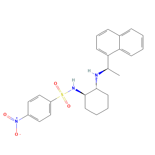N-[(1R,2R)-2-[[(1R)-1-(1-Naphthyl)ethyl]amino]cyclohexyl]-4-nitrobenzenesulfonamide (CAS: 908598-58-3) - Related Chemical Product