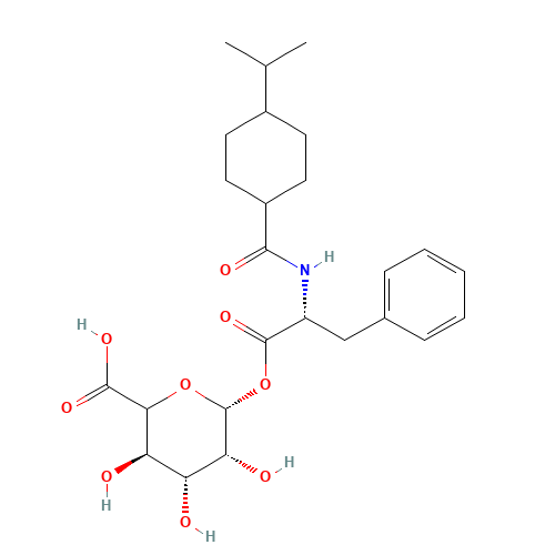 Nateglinide Acyl-b-D-glucuronide (CAS: 183996-85-2) - Related Chemical Product