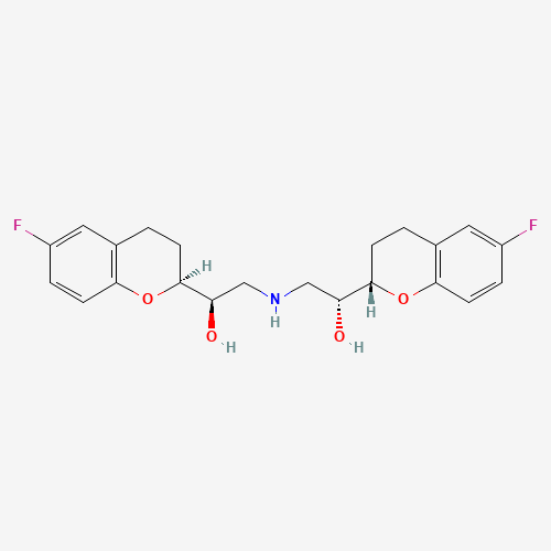 (S,R,R,S)-Nebivolol (CAS: 119365-23-0) - Chemical Structure and Molecular Formula 