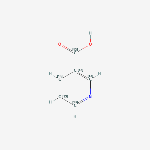 Nicotinic Acid-13C6 (CAS: 1189954-79-7) - Related Chemical Product