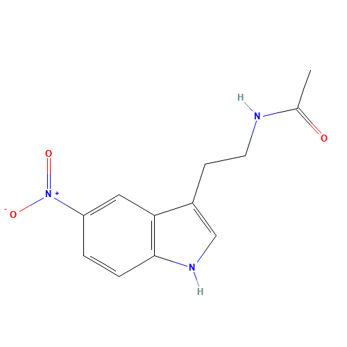 5-Nitro-N-acetyltryptamine (CAS: 96735-08-9) - Related Chemical Product