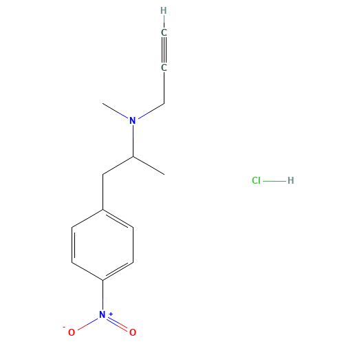 rac 4-Nitro Deprenyl Hydrochloride (CAS: 13571-00-1) - Related Chemical Product