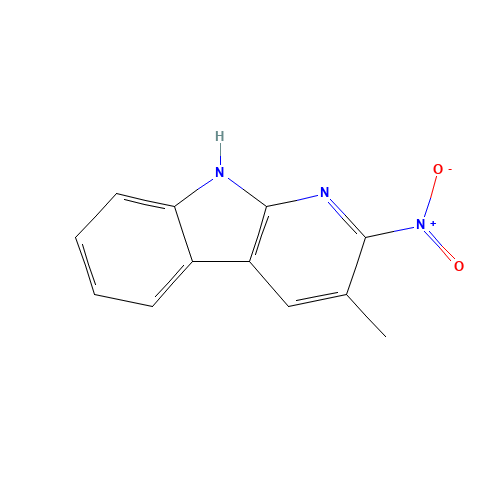 2-Nitro-3-methyl-9H-pyrido[2,3-b]indole (CAS: 186527-30-0) - Related Chemical Product