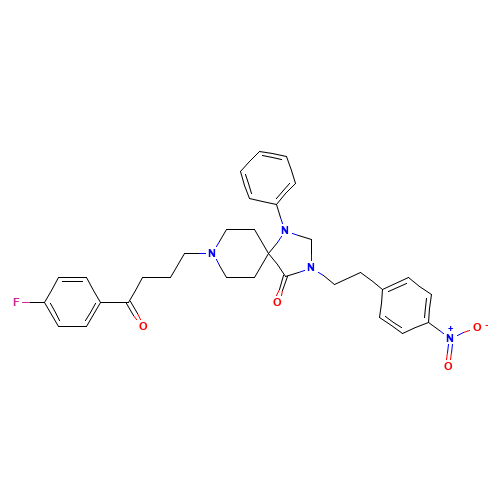 N-(p-Nitrophenethyl)spiperone (CAS: 136247-18-2) - Related Chemical Product