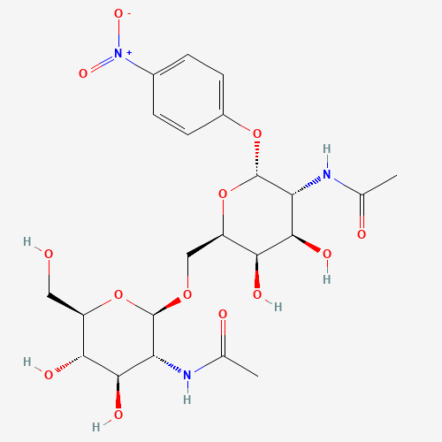 4-Nitrophenyl 2-Acetamido-2-deoxy-(6-O-2-acetamido-2-deoxy-b-D-glucopyranosyl)-a-D-galactopyranoside (CAS: 235752-73-5) - Related Chemical Product