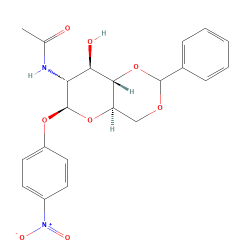 p-Nitrophenyl 2-Acetamido-2-deoxy-4,6-benzylidene-b-D-glucopyranoside (CAS: 19234-58-3) - Related Chemical Product