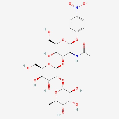 p-Nitrophenyl 2-Acetamido-2-deoxy-3-O-[2-O-a-L-fucopyranosyl)-b-D-galactopyranosyl]-b-D-glucopyranoside (CAS: 93496-53-8) - Related Chemical Product
