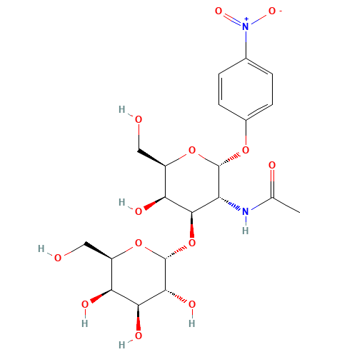4-Nitrophenyl 2-(Acetamido)-2-deoxy-3-O-a-D-galactopyranosyl-a-D-galactopyranoside (CAS: 1144040-14-1) - Related Chemical Product