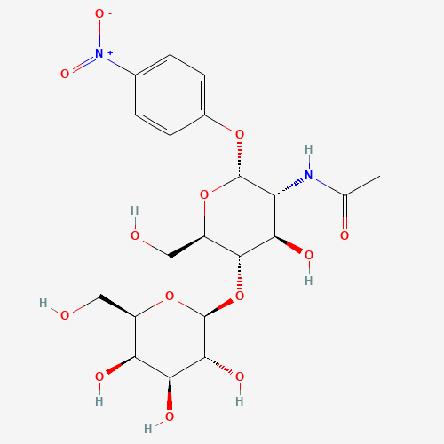 p-Nitrophenyl 2-Acetamido-2-deoxy-4-O-(b-D-galactopyranosyl)-a-D-glucopyranoside (CAS: 184377-56-8) - Related Chemical Product