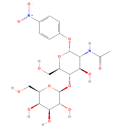 p-Nitrophenyl 2-Acetamido-2-deoxy-4-O-(b-D-galactopyranosyl)-a-D-glucopyranoside (CAS: 184377-56-8) - Related Chemical Product