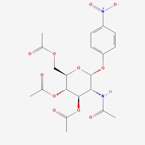 p-Nitrophenyl 2-Acetamido-2-deoxy-3,4,6-tri-O-acetyl-a-D-glucopyranoside (CAS: 13089-23-1) - Related Chemical Product