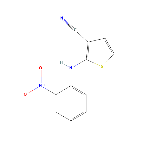 2-[(2-Nitrophenyl)amino]-3-cyanothiophene (CAS: 186792-85-8) - Related Chemical Product