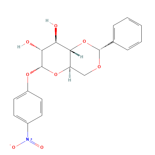 p-Nitrophenyl 4,6-Benzylidene-a-D-glucopyranoside (CAS: 85906-27-0) - Related Chemical Product