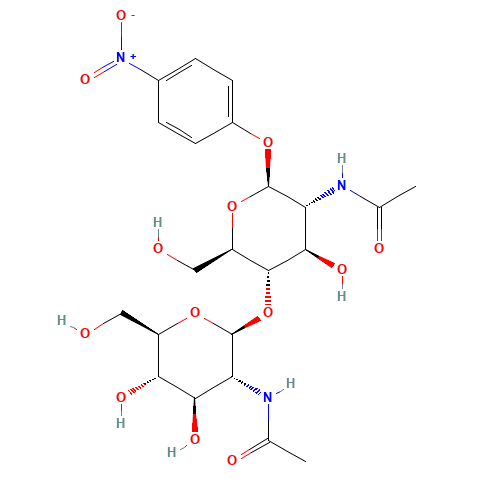 4-Nitrophenyl N,N-Diacetyl-b-D-chitobioside (CAS: 7284-16-4) - Related Chemical Product