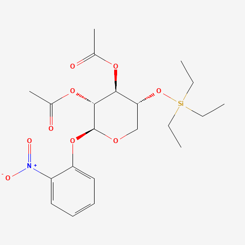 2'-Nitrophenyl 2,3-Di-O-acetyl-4-O-triethylsilyl-b-D-xylopyranoside (CAS: 162088-90-6) - Related Chemical Product