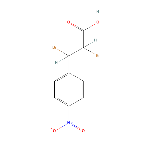 3-(4-Nitrophenyl)-2,3-dibromopropionic Acid (CAS: 35447-78-0) - Related Chemical Product