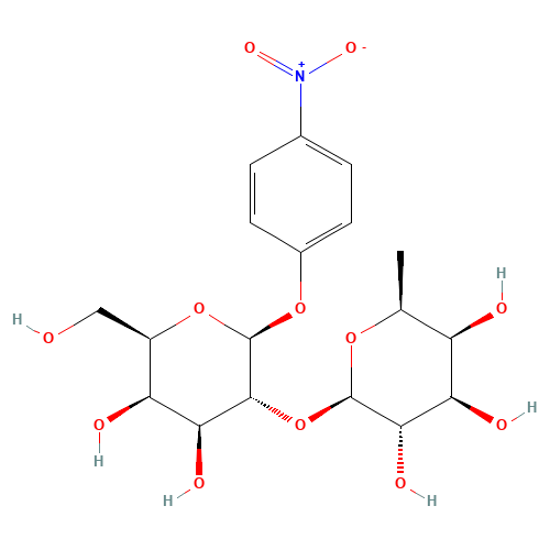 p-Nitrophenyl 2-O-(b-L-Fucopyranosyl)-b-D-galactopyranoside (CAS: 77640-21-2) - Related Chemical Product