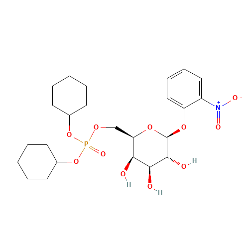 o-Nitrophenyl b-D-Galactopyranoside-6-phosphate, Cyclohexylammonium Salt, (CAS: 25405-62-3) - Related Chemical Product