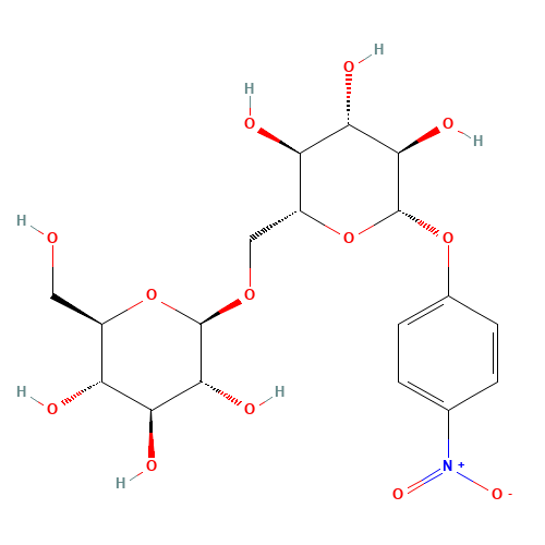 4-Nitrophenyl 2-O-b-D-Glucopyranosyl-b-D-glucopyranoside (CAS: 16790-33-3) - Related Chemical Product