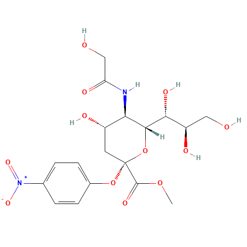 2-O-(p-Nitrophenyl)-a-D-N-glycolylneuraminic Acid Methyl Ester (CAS: 1000890-53-8) - Related Chemical Product