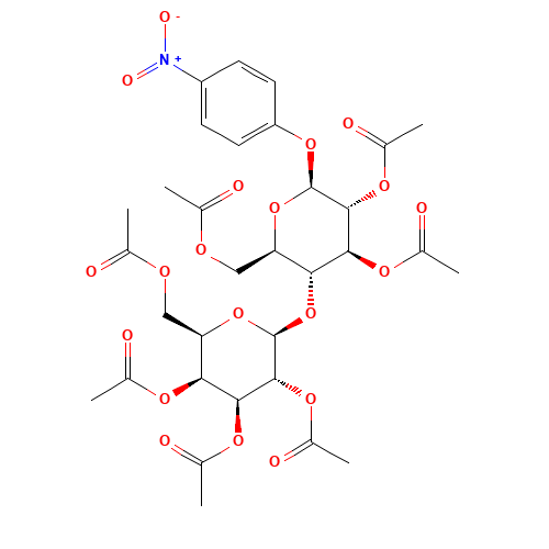 p-Nitrophenyl b-D-Lactopyranoside Heptaacetate (CAS: 84034-75-3) - Related Chemical Product