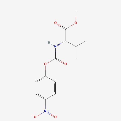 N-(4-Nitrophenoxycarbonyl)-L-valine Methyl Ester (CAS: 162537-10-2) - Related Chemical Product