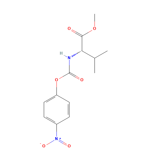 N-(4-Nitrophenoxycarbonyl)-L-valine Methyl Ester (CAS: 162537-10-2) - Related Chemical Product