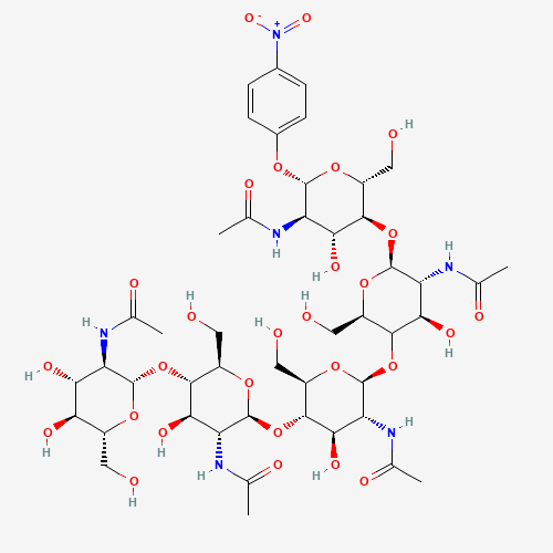 p-Nitrophenyl Penta-N-acetyl-b-chitopentaoside (CAS: 114882-45-0) - Related Chemical Product
