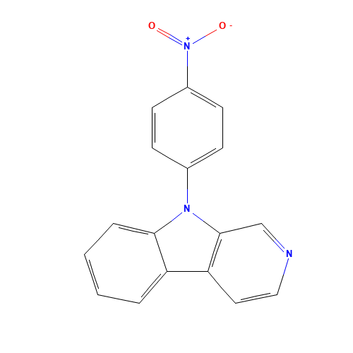 9-(4'-Nitrophenyl)-9H-pyrido[3,4-b]indole (CAS: 219959-85-0) - Related Chemical Product