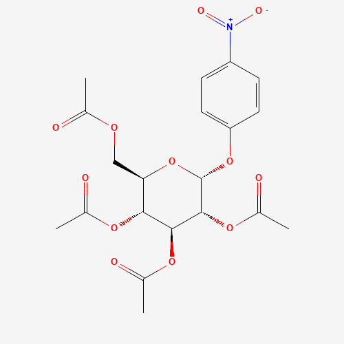 p-Nitrophenyl-2,3,4,6-tetra-O-acetyl-a-D-glucopyranoside (CAS: 14131-42-1) - Related Chemical Product