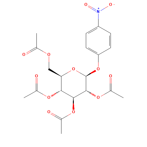 p-Nitrophenyl-2,3,4,6-Tetra-O-acetyl-b-D-glucopyranoside (CAS: 5987-78-0) - Related Chemical Product